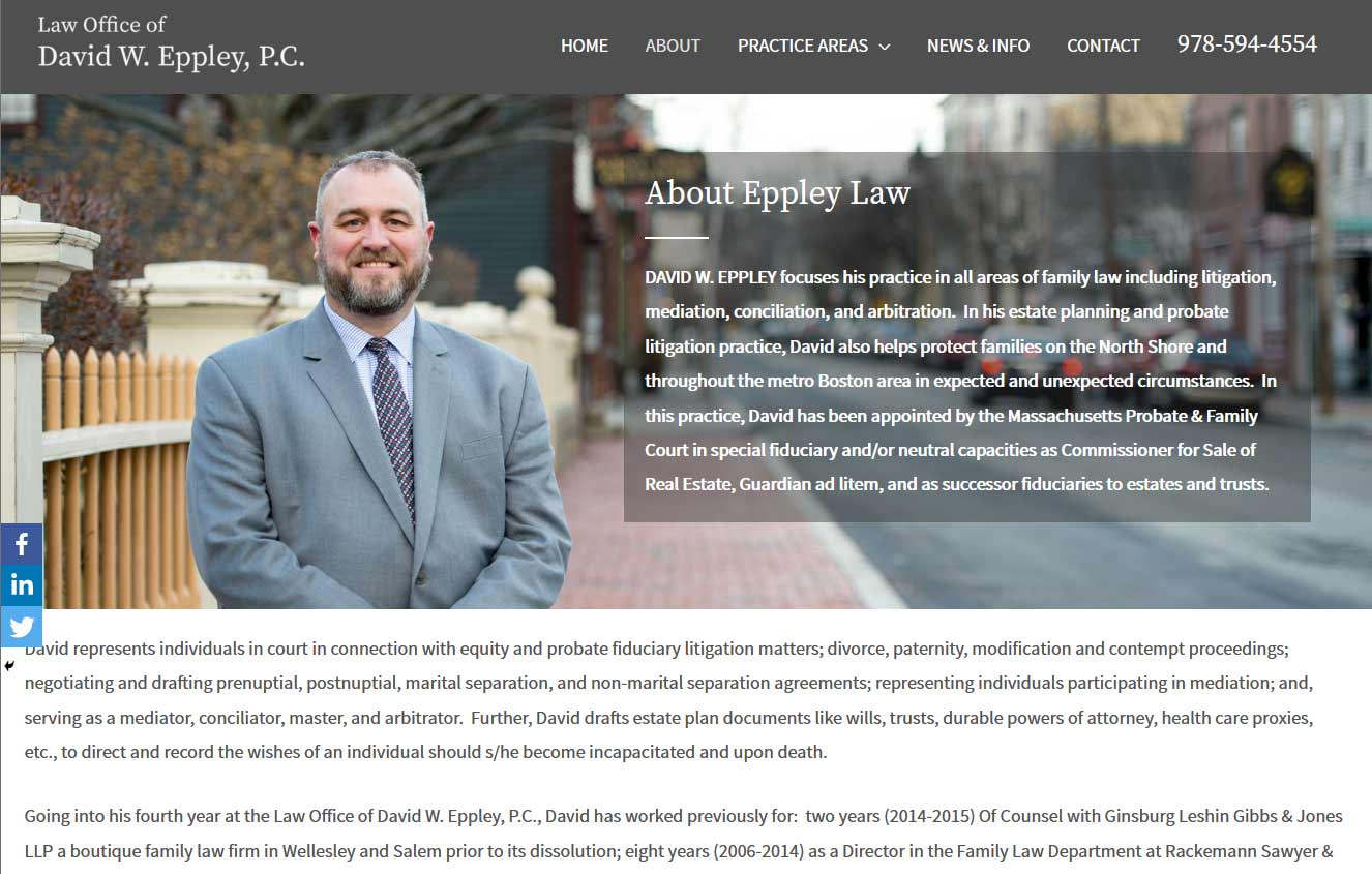 Law Office Website